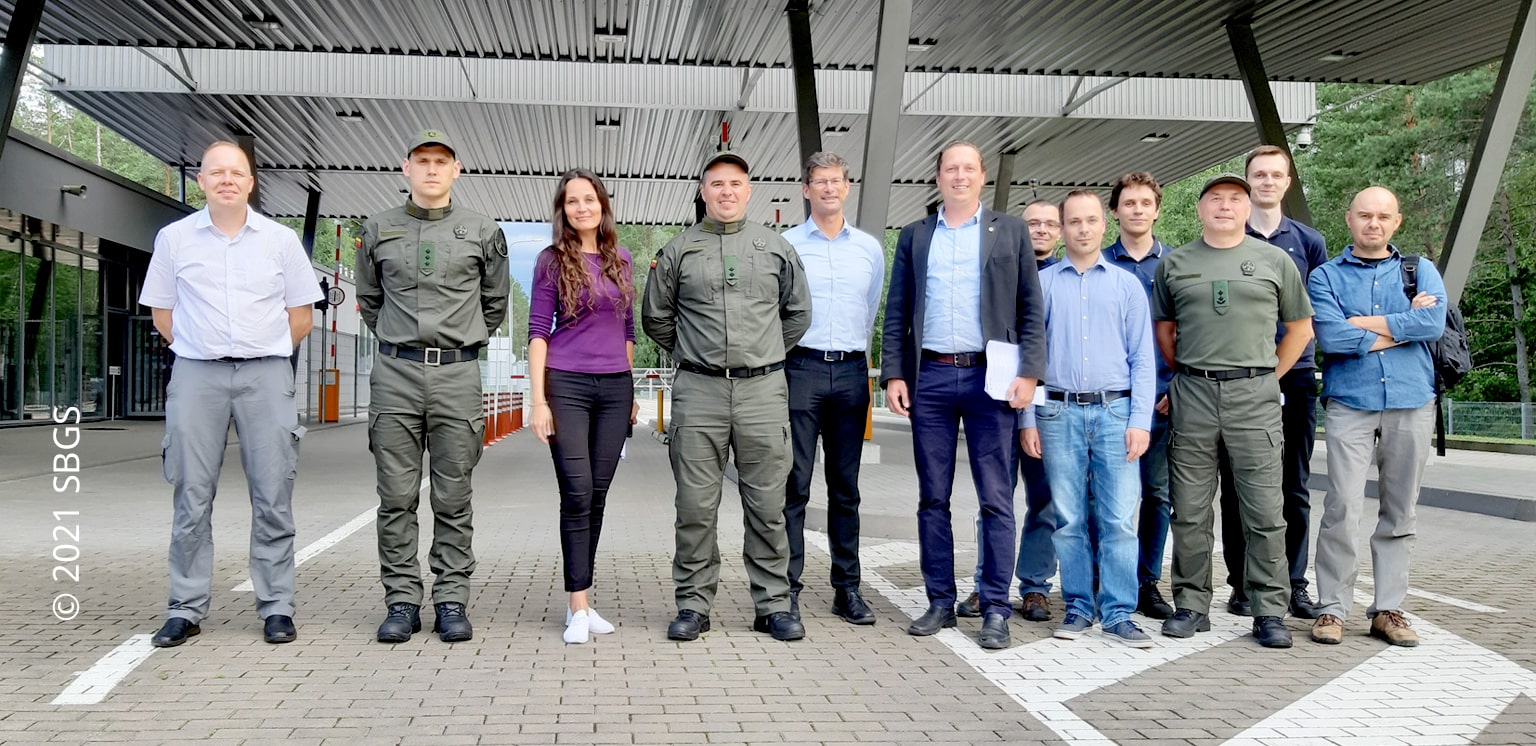 D4FLY Field Test successfully took place at the Lithuanian land border